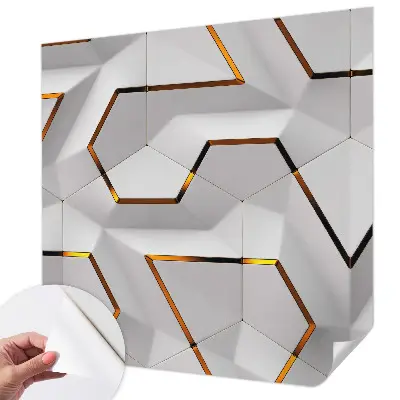Papier peint intissé imprimé Géométrie moderne