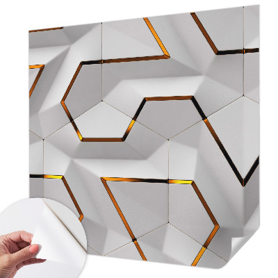 Papier peint panoramique pas cher Moderná geometria