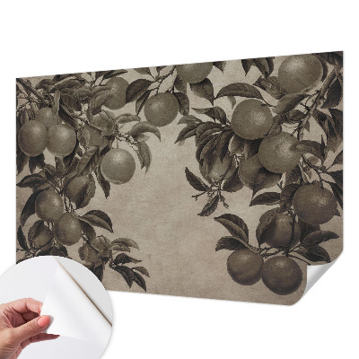 Papier peint chambre adulte cocooning Ovocný vzor