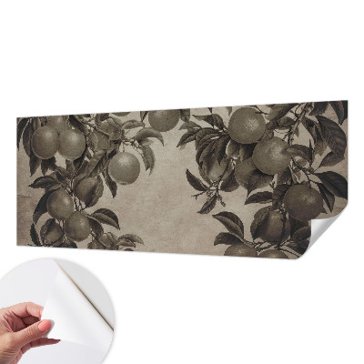 Papier peint chambre adulte cocooning Ovocný vzor