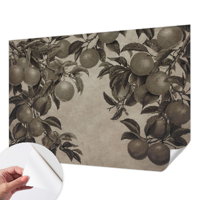 Papier peint chambre adulte cocooning Ovocný vzor