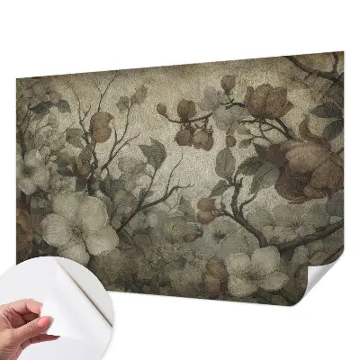Papier peint intissé beauté florale