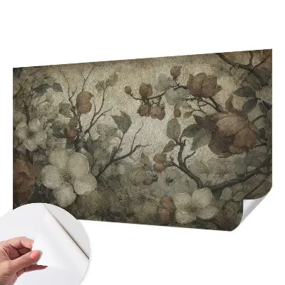 Papier peint intissé beauté florale