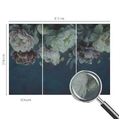 Papier peint photo grand format pour le mur élégance florale
