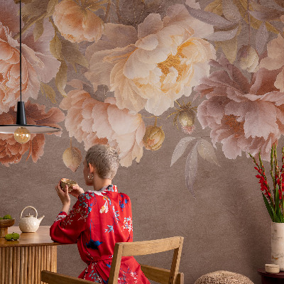 Papier peint tendance salon Kvetinová elegancia