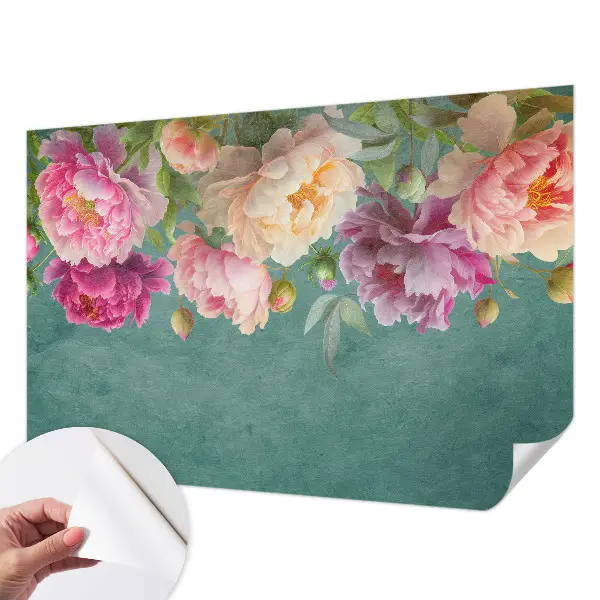 Papier peint intissé imprimé élégance florale