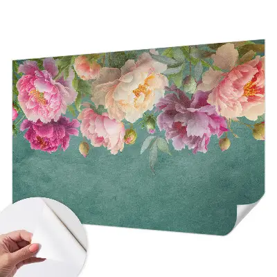 Papier peint intissé imprimé élégance florale