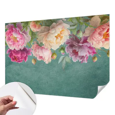 Papier peint intissé imprimé élégance florale