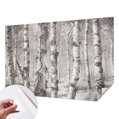 Papier peint tendance chambre adulte Brezový les
