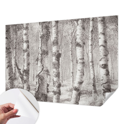 Papier peint tendance chambre adulte Brezový les