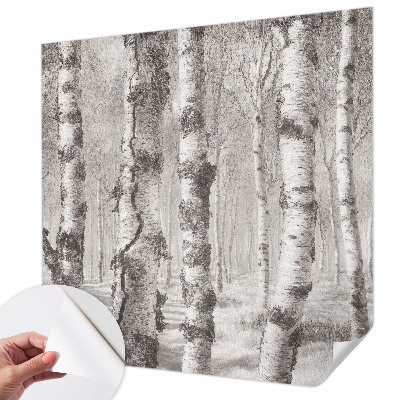 Papier peint tendance chambre adulte Brezový les