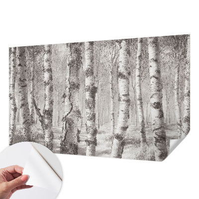 Papier peint tendance chambre adulte Brezový les