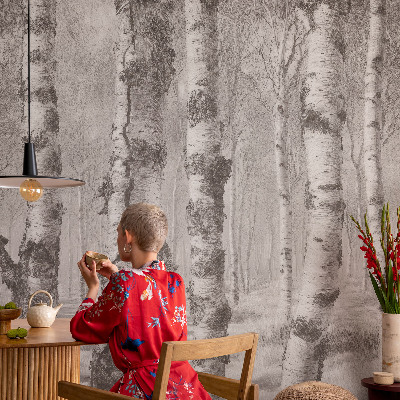 Papier peint tendance chambre adulte Brezový les