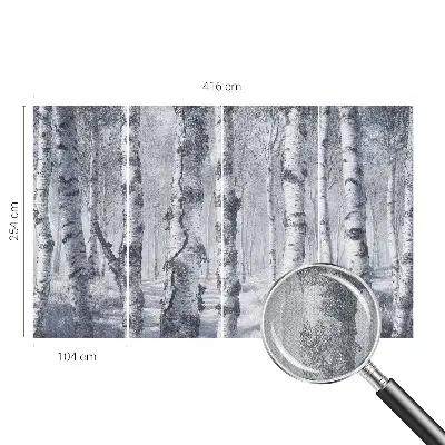 Papier peint photo imprimé sur tissu non tissé Nature glaciale