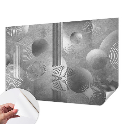Déco papier peint salon Abstraktná elegancia