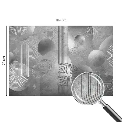 Papier peint photographique sur tissu non tissé Élégance abstraite