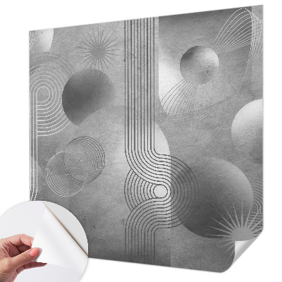 Déco papier peint salon Abstraktná elegancia