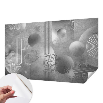 Déco papier peint salon Abstraktná elegancia
