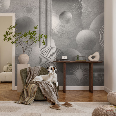 Déco papier peint salon Abstraktná elegancia