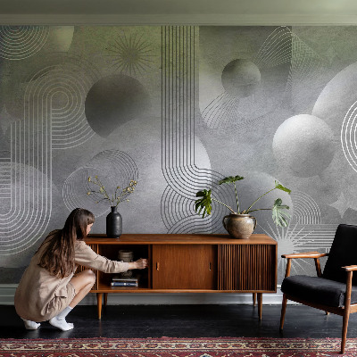 Déco papier peint salon Abstraktná elegancia