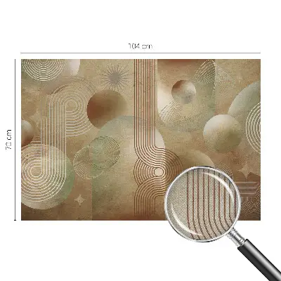 Papier peint intissé Motif géométrique