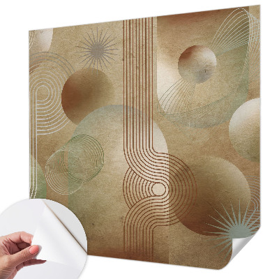 Papier peint adhésif Geometrický vzor