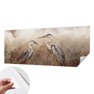 Papier peint panoramique adhésif Elegantné vtáky