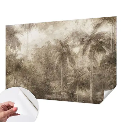 Papier peint photo imprimé sur tissu non tissé Paysage exotique