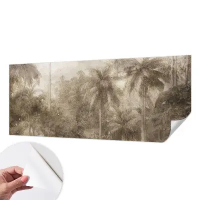 Papier peint photo imprimé sur tissu non tissé Paysage exotique