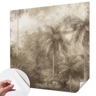 Papier peint photo imprimé sur tissu non tissé Paysage exotique