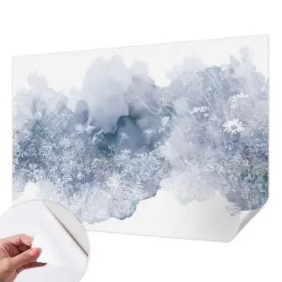 Papier peint intissé prairie fleurie