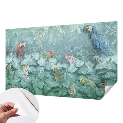 Papier peint intissé imprimé Oiseaux exotiques