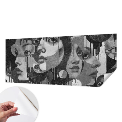 Papier peint panoramique adhésif Ženské tváre