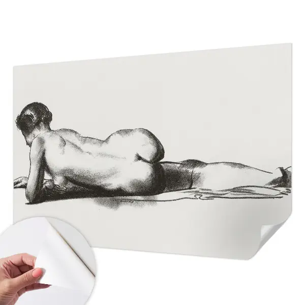 Papier peint photo imprimé sur tissu non tissé Un acte subtil