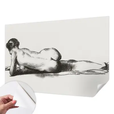 Papier peint photo imprimé sur tissu non tissé Un acte subtil