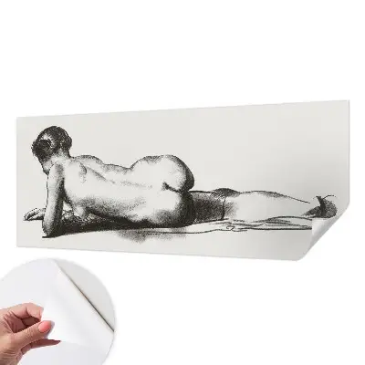 Papier peint photo imprimé sur tissu non tissé Un acte subtil