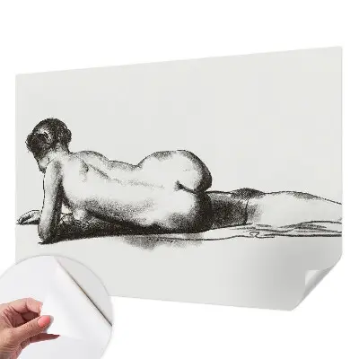 Papier peint photo imprimé sur tissu non tissé Un acte subtil