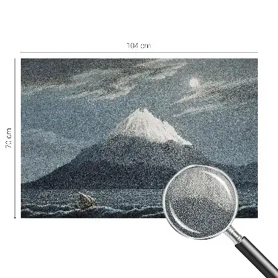 Papier peint intissé imprimé Nuit au clair de lune