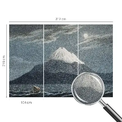 Papier peint intissé imprimé Nuit au clair de lune