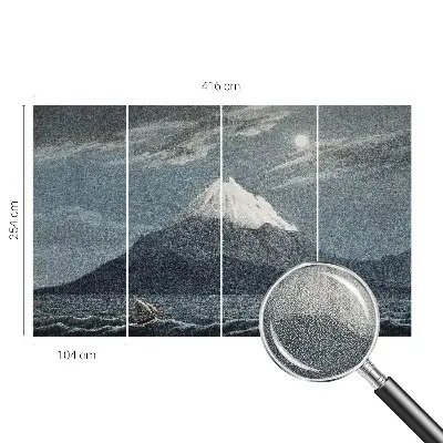 Papier peint intissé imprimé Nuit au clair de lune