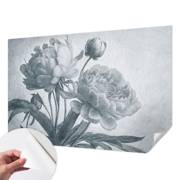Papier peint tête de lit chambre adulte Kvetinová elegancia