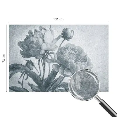 Papier peint intissé chic floral