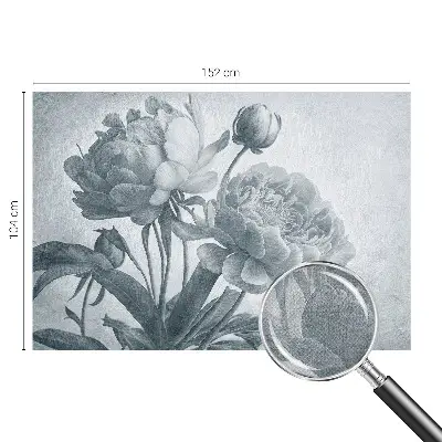 Papier peint intissé chic floral