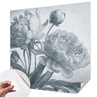 Papier peint tête de lit chambre adulte Kvetinová elegancia