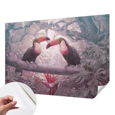 Papier peint photo grand format pour le mur Couple exotique