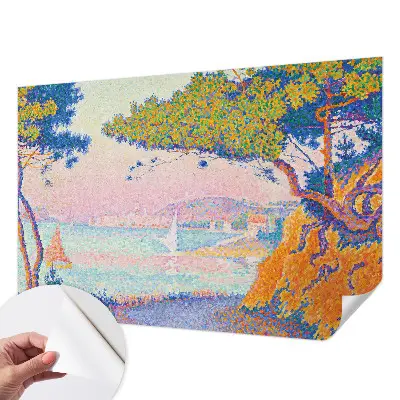 Papier peint photographique sur tissu non tissé paysage coloré