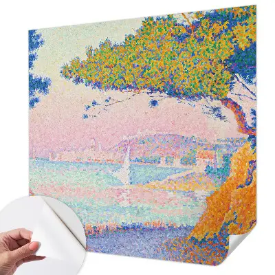 Papier peint photographique sur tissu non tissé paysage coloré