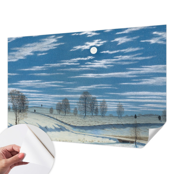 Papier peint adhésif Zimná krajina