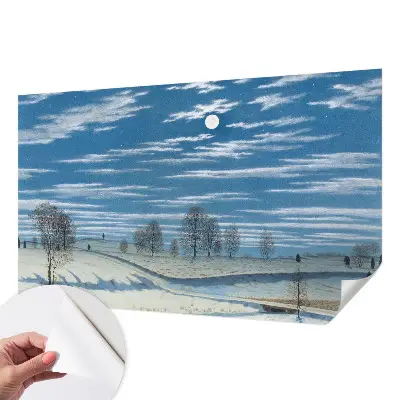 Papier peint intissé paysage d'hiver