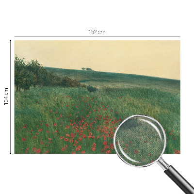 Papier peint panoramique adhésif Makové polia